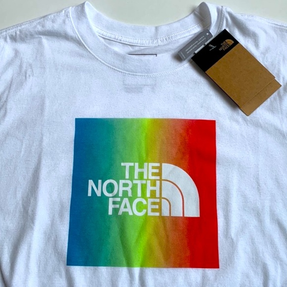 NWT TNF T-Shirt Multi-Color ‘the Boxed In’  Size Medium - Picture 6 of 12
